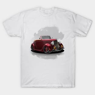 1936 Ford Deluxe Convertible T-Shirt